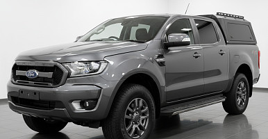 Image of Aluminium Tub Canopy + Roof Rack for Ford Ranger PX1/PX2/PX3