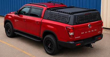 Image of Low Profile Steel Canopy for MUSSO LWB 2018+ XLV Long Tub