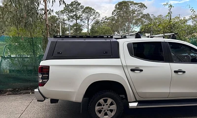 Another Mitsubishi Triton MR 2018–2023 build in the showroom