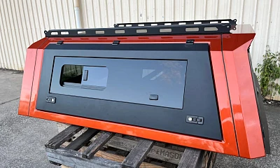 Another Isuzu D-Max 2017–2019 build in the showroom