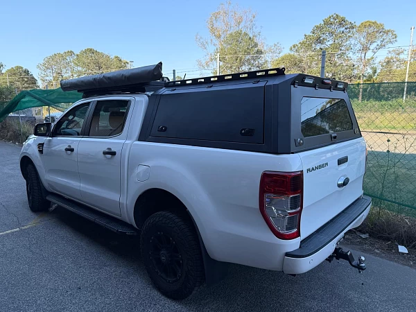 Ford Ranger fitted with Steel Canopy Ford Ranger PX123 2012-2021 + with Pet Window Doors  - View 5