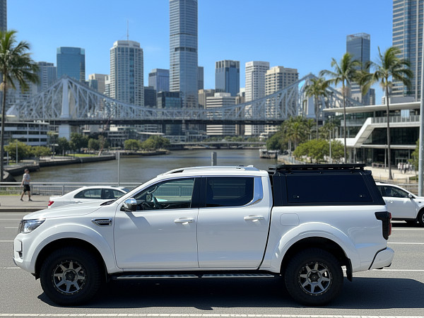 GWM Cannon fitted with Roof Rack+ Steel Canopy GMW Cannon Alpha Only - View 4