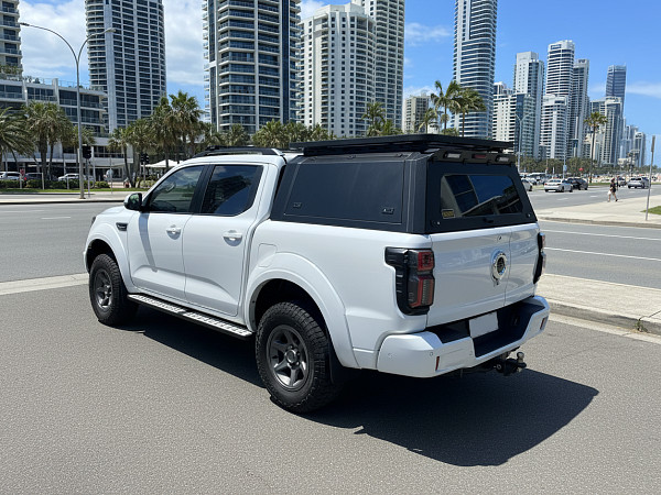 GWM Cannon fitted with Roof Rack+ Steel Canopy GMW Cannon Alpha Only - View 6