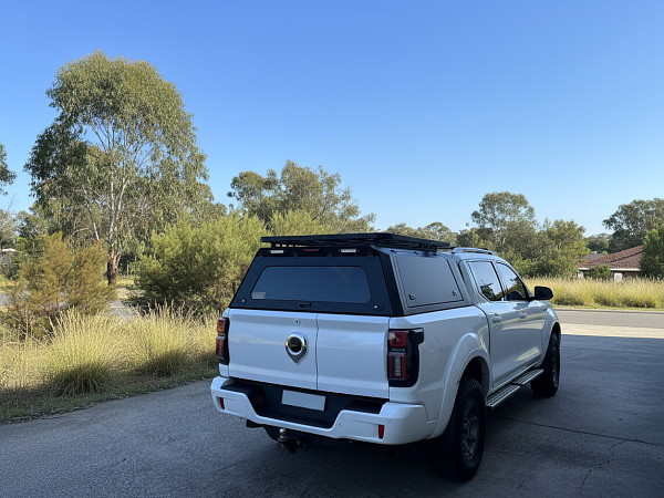GWM Cannon fitted with Roof Rack+ Steel Canopy GMW Cannon Alpha Only - View 7