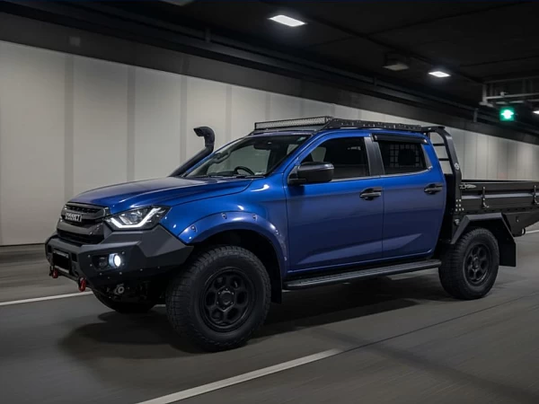Isuzu D-Max fitted with Pioneer Steel Tray for Dual Cab Ute 1850 x 1850 - View 7