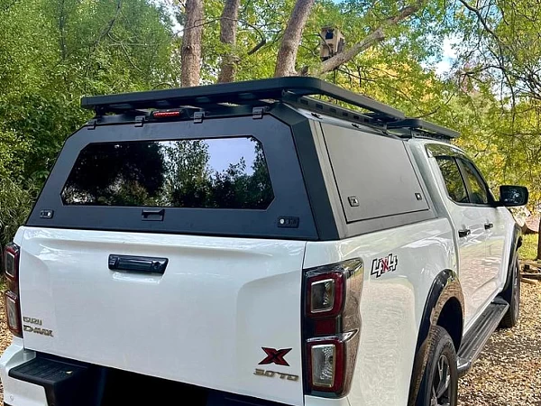 Isuzu D-Max fitted with Steel Canopy for Isuzu D-Max 2012+ - View 2