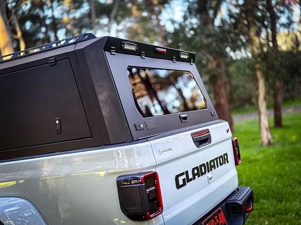 Jeep Gladiator JT fitted with Aluminium Canopy for Jeep Gladiator JT - View 8