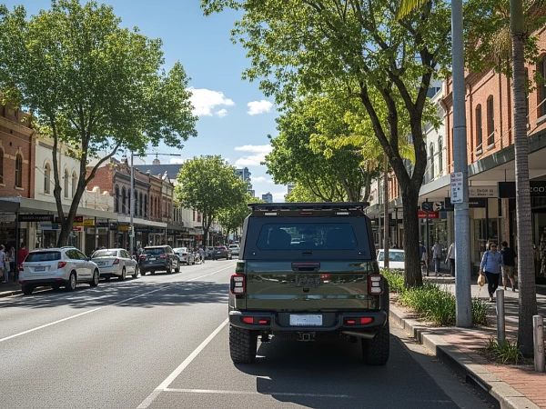 Jeep Gladiator JT fitted with Aluminium Canopy for Jeep Gladiator JT - View 2