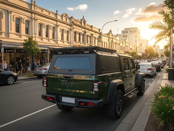 Jeep Gladiator JT fitted with Aluminium Canopy for Jeep Gladiator JT - View 4
