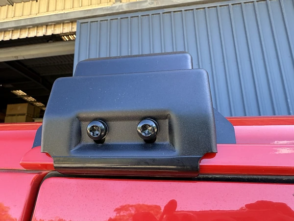Jeep Wrangler JK fitted with Jeep Wrangler JK Alloy Roof Rack (Up to 250kg) - View 4