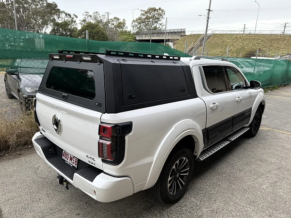 LDV T60 fitted with Gen 2 Steel Canopy for LDV T60/T60 MAX 2017+ Mega Tub Model Only - View 2