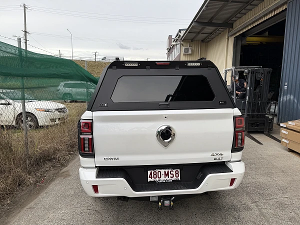 LDV T60 fitted with Gen 2 Steel Canopy for LDV T60/T60 MAX 2017+ Mega Tub Model Only - View 6