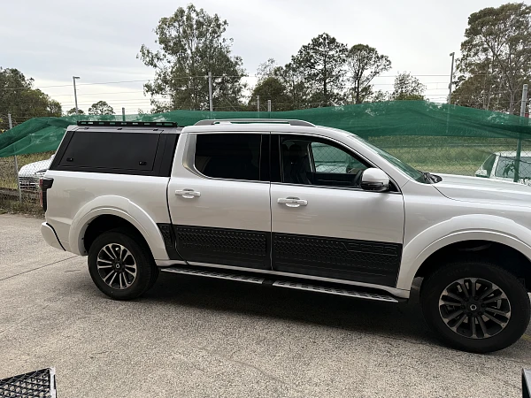 LDV T60 fitted with Gen 2 Steel Canopy for LDV T60/T60 MAX 2017+ Mega Tub Model Only - View 11