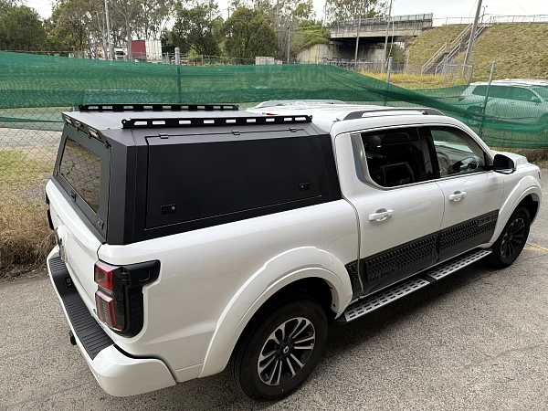 LDV T60 fitted with Gen 2 Steel Canopy for LDV T60/T60 MAX 2017+ Mega Tub Model Only - View 12