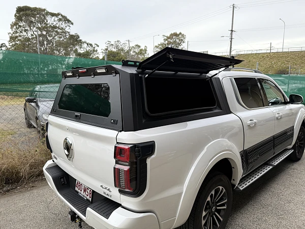 LDV T60 fitted with Gen 2 Steel Canopy for LDV T60/T60 MAX 2017+ Mega Tub Model Only - View 13