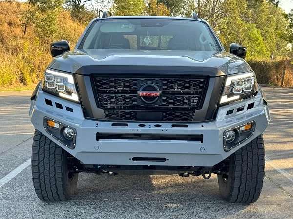 Nissan Navara fitted with Revolution Bullbar for Navara NP300 2020+ Post Face Lift Model - View 4
