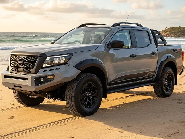 Nissan Navara fitted with Revolution Bullbar for Navara NP300 2020+ Post Face Lift Model - View 2