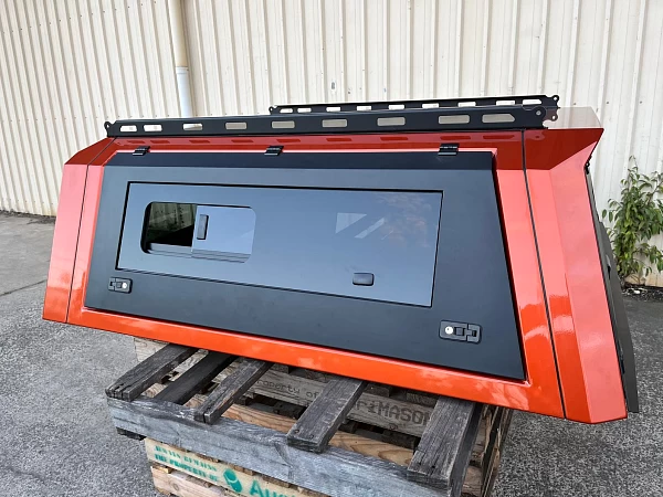 Isuzu D-Max fitted with Low Profile Steel Canopy for Isuzu/Mazda/Holden - View 1