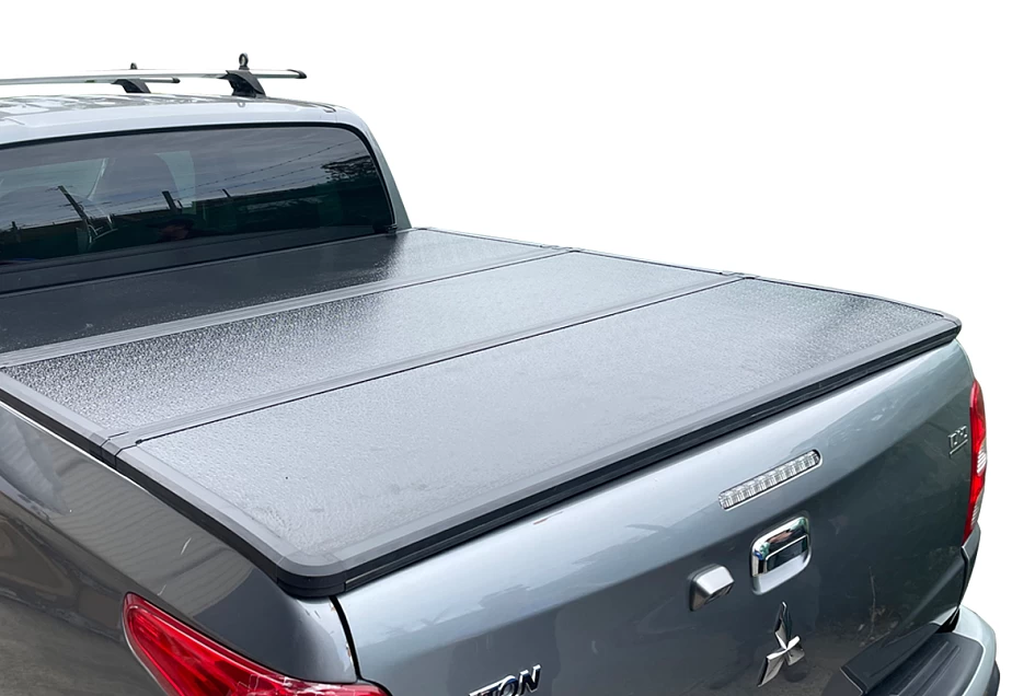Tri-Fold Hard Tonneau Cover for Mitsubishi Triton MQ MR Dual Cab