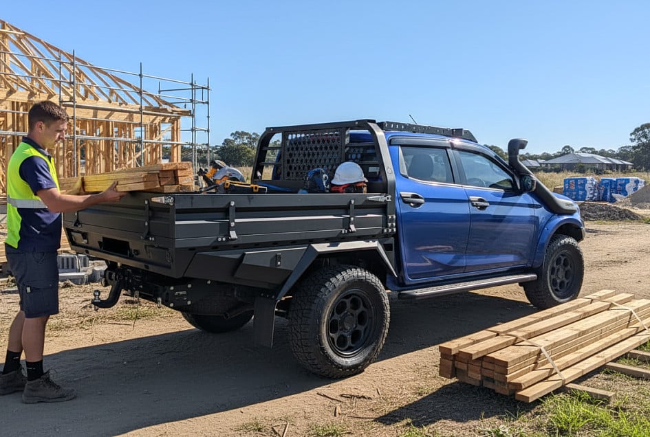 Pioneer Steel Tray for Dual Cab Ute 1850 x 1850
