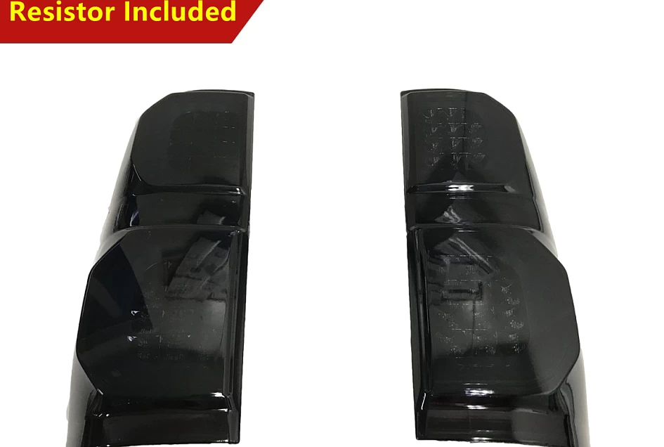 LED Smoked Black Rear Tail Light for Toyota Hilux N70 2005-2015 Tail Lamp Pair