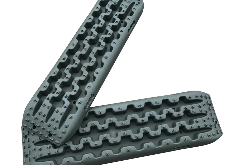 Pair Recovery Tracks 4WD 4x4 ATV Green Offroad Tyre Ladder Caravan Sand Mud Snow