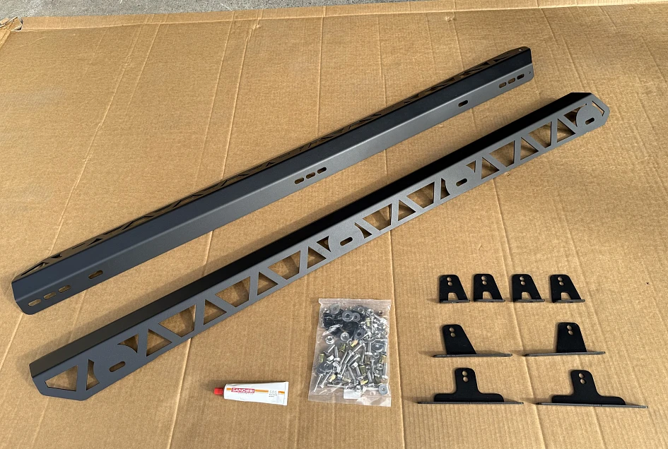 Roof Backbone Mounting Rails kit For Kia Tasman 2025-On Dual Cab