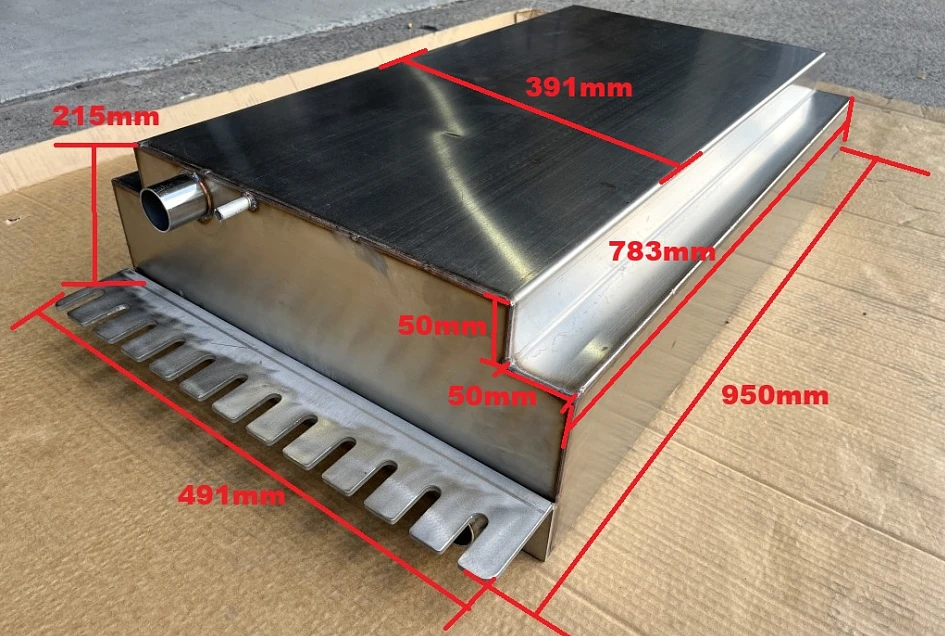 Pioneer Tray Underbody Tank 60L for Diesel Petrol Water Under Tray Mount