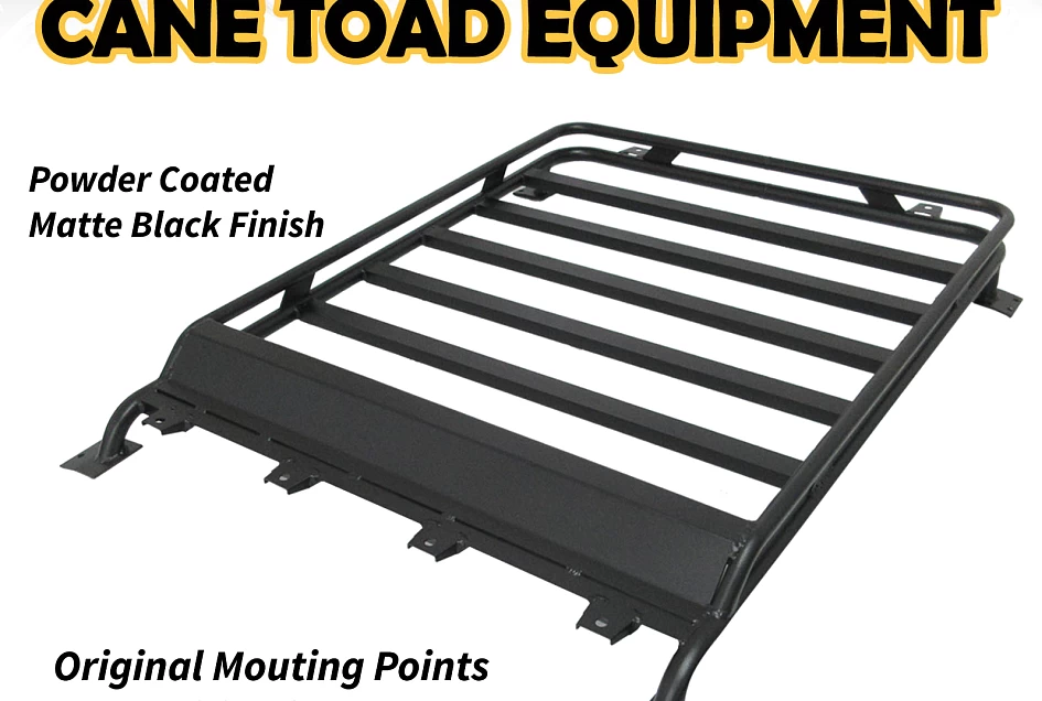 Roof Rack Basket Fits Suzuki Jimny Original mounting Points Aluminium Alloy 97-2018