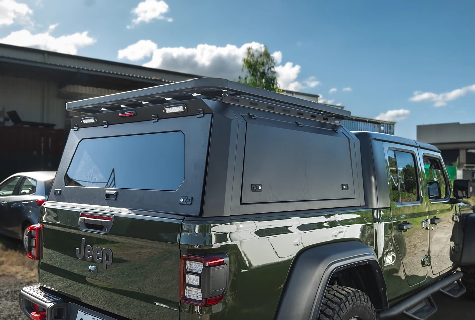 Steel Canopy +  Roof Rack for Jeep Gladiator JT