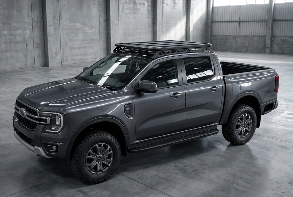 Aluminium Roof Rack Platform Carrier & Backbones for Ranger Next Gen 2022+ PY model