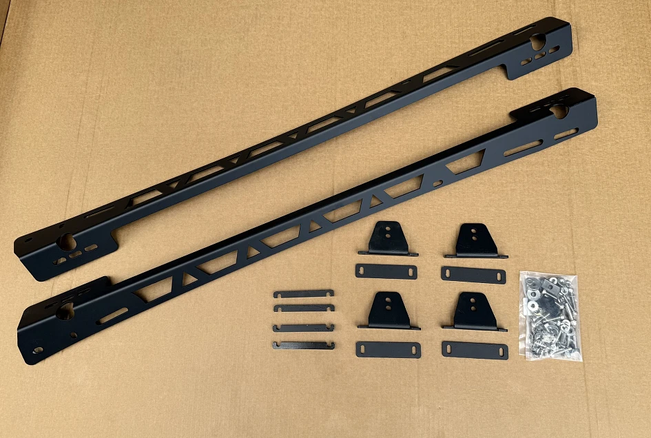 Roof Backbone Mounting Rails kit For Toyota Hilux N80 2015-Current Dual Cab