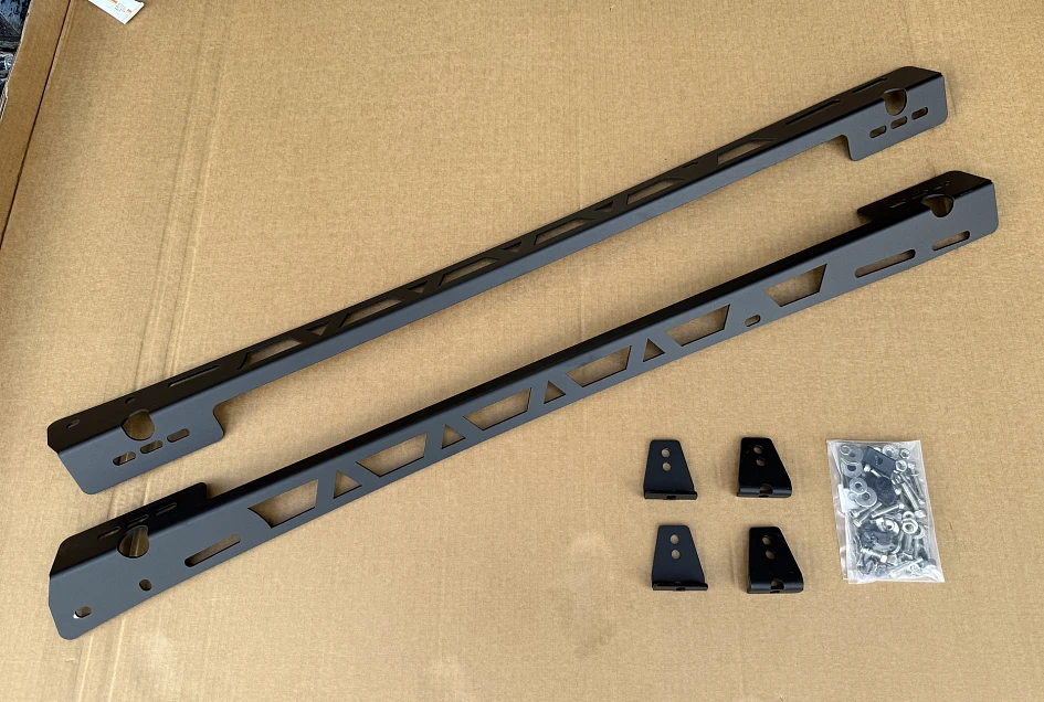 Roof Backbone Mounting Rails kit For Mitsubishi Triton MQ/MR 2015-2024 Dual Cab