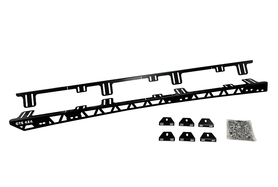 Full Length Roof Rack Backbone Mounting Rails for TOYOTA Landcruiser 100/105 series